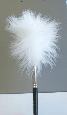 Marabou Feather Duster (feathers from African marabou stork)-obrazek